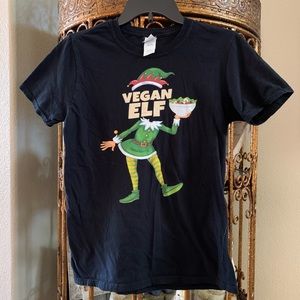 Christmas Vegan Elf T-Shirt
